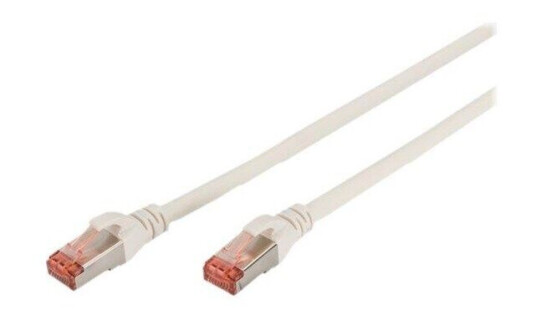 DIGITUS Professional patch cable 3 m white Hvit 3 meter