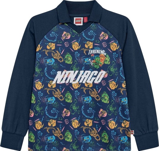LEGO® Ninjago T skjorte   LWTaj 606   Navy   LEGO® Wear   7 år (122)   T skjorte   Marineblå