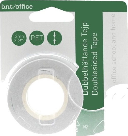 Bnt Tape Bnt 12Mmx6.00M Transparent Kasse A 12 Ruller