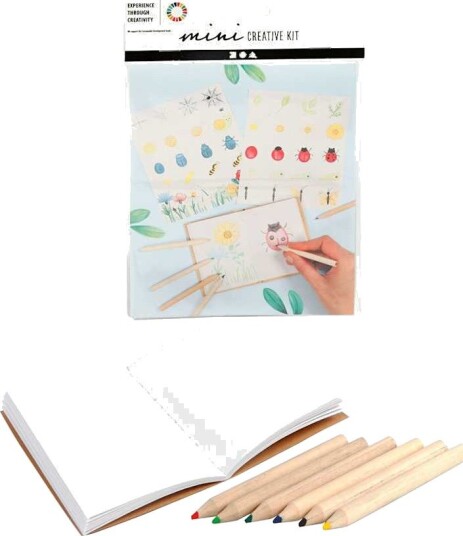 Materiellsett Creativ Company Mini DIY Kit Insekter 1 Sett