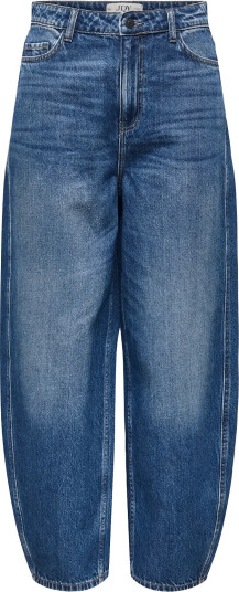JDY Jdysusie Mw Barrel Mb Jeans Dnm Noos   Blue   S x 34
