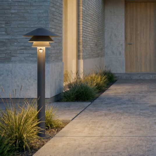 Utelampe Lucande Montaro Svart Aluminium Moderne 110 Svart