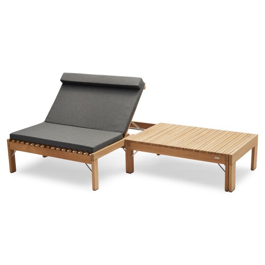 Skagerak Riviera Lounge pute Charcoal