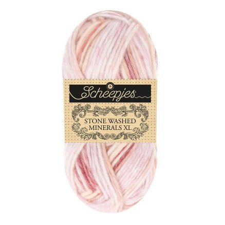 Scheepjes Stone Washed XL Minerals Garn 911 Cinnabar Tåke