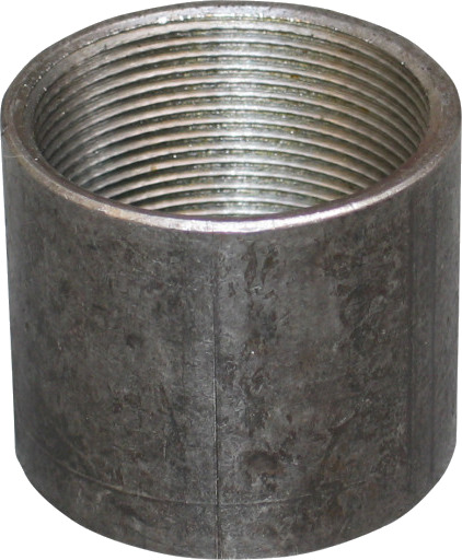 2,1/2" svart smidd hylse