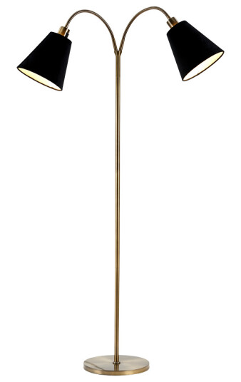 CONNIE 2 Gulvlampe Stål