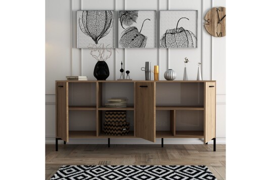 Desgrar Konsollbord 180x80 cm Brun