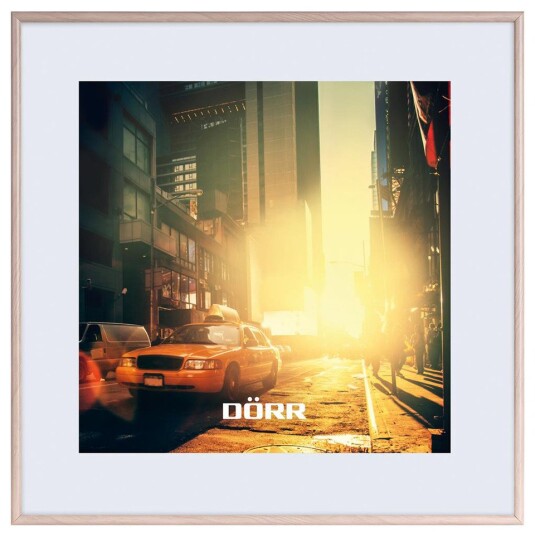DÃRR New York Square Billedramme Plast 40x40 cm Imitert Birk