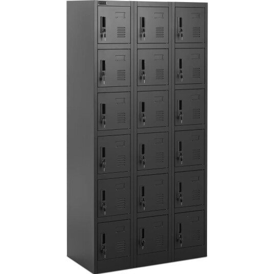 Fromm & Starck Personalskap med lås - 18 skap - 200 kg 10260388