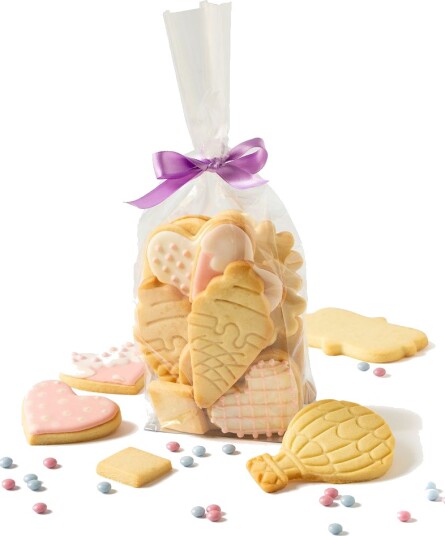 Cellofanposer Med Stiv Bunn 10x6x30cm | Slikkepott.No