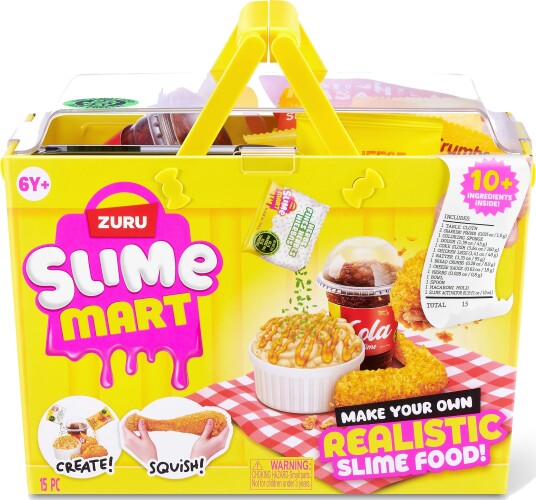 SLIMEMART Slime Mart Small Shopping Basket Fast Food MULTI One Size