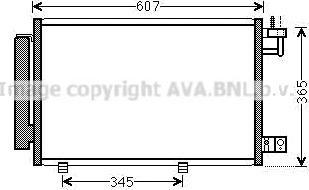 Kondensator klimaanlegg PRASCO FDA5439D