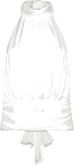 Gina Tricot Halterneck Top   White   36