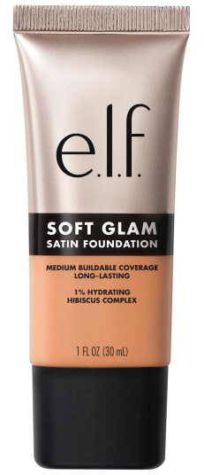 E.l.f. Soft Glam Satin Foundation 35 Medium Cool - Middels Dekning med Satengfinish