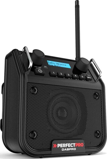 PerfectPro DABPRO DAB+ Byggeradio Svart PerfectPro DABPRO DAB+ Byggeradio Svart