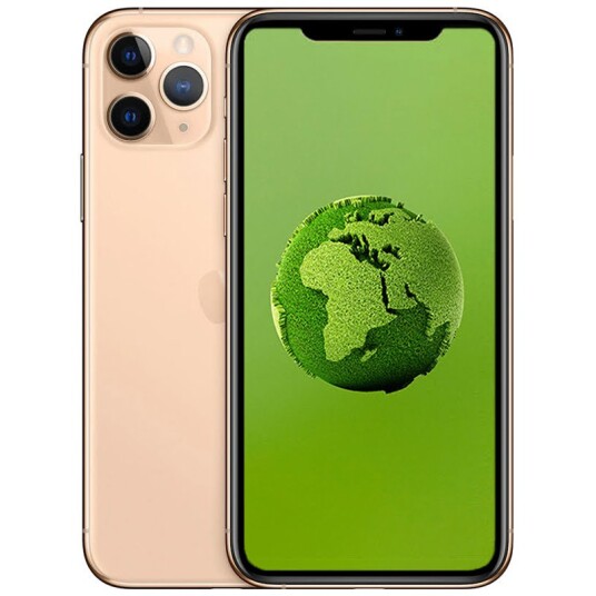 Apple iPhone 11 Pro Max 256GB Gull - Vanntett Smarttelefon med 3 Kameraer Apple iPhone 11 Pro Max 256GB Gull - Vanntett Smarttelefon med 3 Kameraer