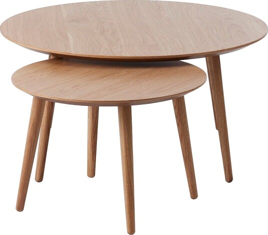 Håum Salongbordsett Winston 2 Pcs Brun