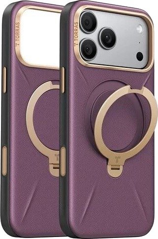 Torras Ostand Q3 VegSkin - purple - iPhone 18 Pro