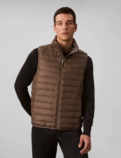 Calvin Klein Slvlss Lt Wt Nylon Puffer Vest - Beige - XXL Calvin Klein Slvlss Lt Wt Nylon Puffer Vest - Beige - XXL