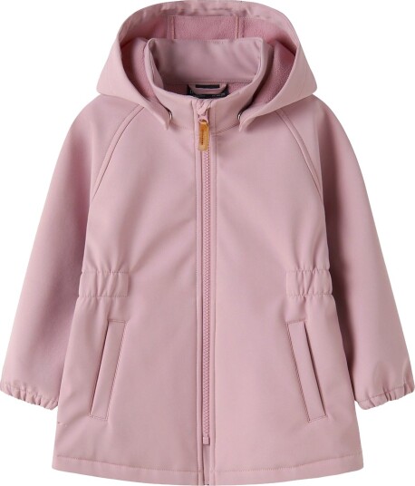 Name It Softshell Jakke NmfAlfa08 Mauve Skygger Name It 6 år (116) Softshell Lilla Rosa