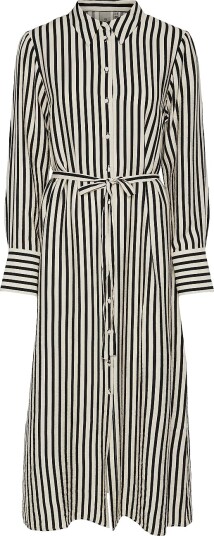 YAS Y.A.S Kjole Yaskaya LS Long Shirt Dress S. Noos Grå YAS Y.A.S Kjole Yaskaya LS Long Shirt Dress S. Noos Grå