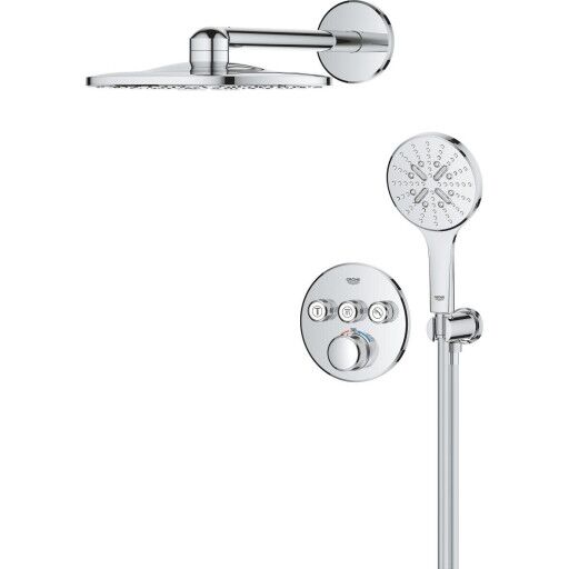 Grohe Grohtherm SmartControl dusjsett, krom