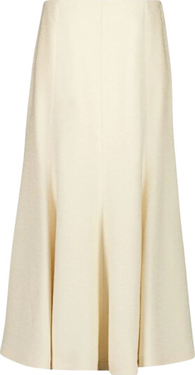 Gabriela Hearst Dame Skjørt Beige S,