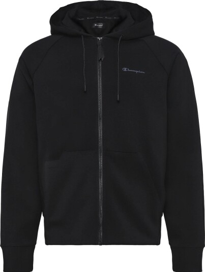 Champion Hooded Full Zip Sweatshirt   Black   XXL
