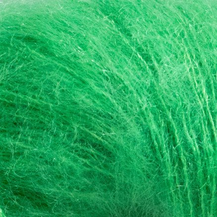 Järbo Fin Mohair Silke Garn 38 Vill Grønn