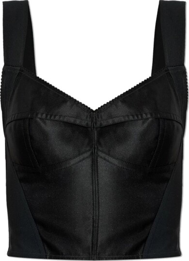 Dolce & Gabbana Dame Topper Svart L, Dolce & Gabbana Dame Topper Svart L,