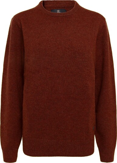 Barbour Barbour Essential Patch Crew Neck Sweater - RUSSET - S