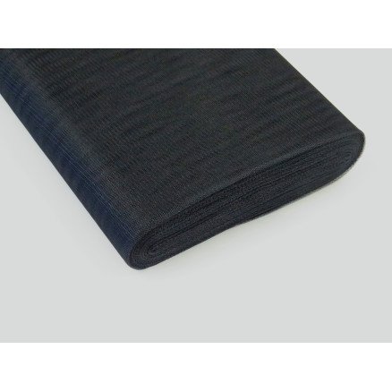 Diverse Tyllstoff Nylon 06 Svart 145cm 50cm