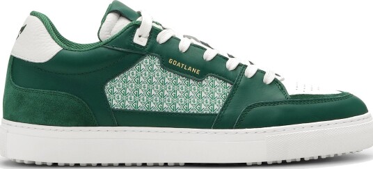 Goatlane The Monogram Collection Golfsko herre Green White Print