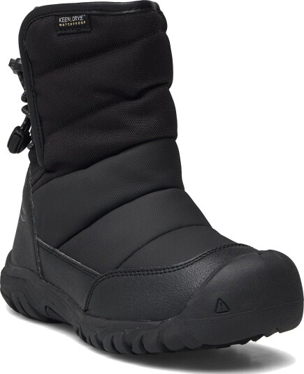 KEEN Ke Puffrider Wp - BLACK-STEEL GREY - 27