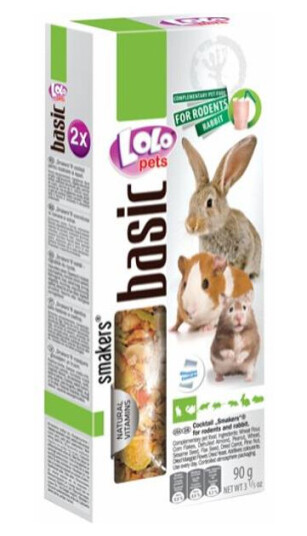 Lolo Pets Lolo Pets Frøstenger Gnager/Kanin Cocktail 90G