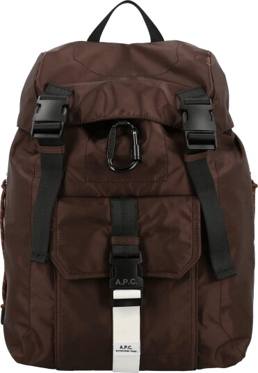 A.P.C. Trek Backpack Brown ONE SIZE A.P.C. Trek Backpack Brown ONE SIZE