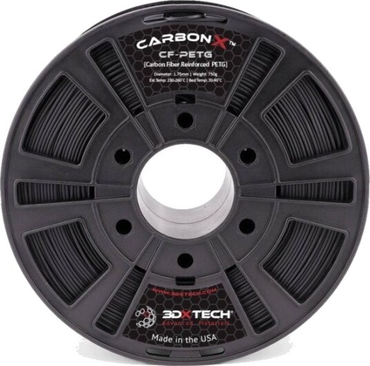 3D Xtech 3DXSTAT ESD PETG Filament 2.85 mm 750 g Svart PTG2030750BK0 3D Xtech 3DXSTAT ESD PETG Filament 2.85 mm 750 g Svart PTG2030750BK0