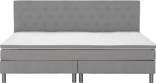 Ella Familieseng Sengepakke 240x210 cm +Flere valg Lysegrå