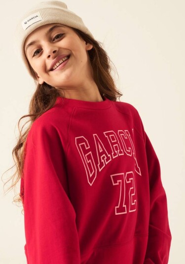 Garcia T22661 Girls Sweat Candy Red (164/170 : 14 15 år)