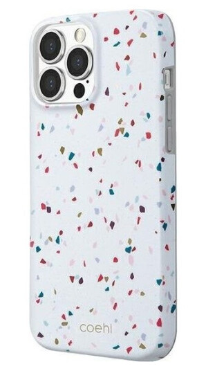 Uniq Dėklas Uniq Coehl Terrazzo Apple Iphone 13 Pro Max Balta/Natural Baltas