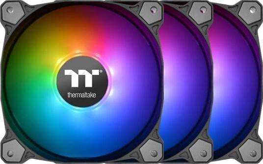Thermaltake CL-F063-PL12SW-A CPU-kjøler 12 cm Svart/Hvit