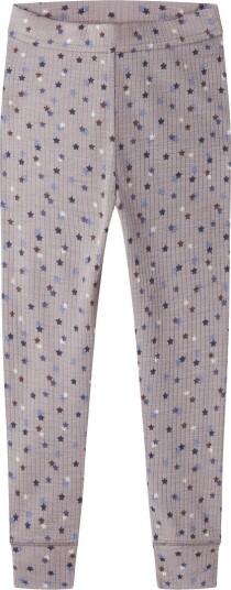 Name It Leggings   Ull   NmmWomi   Satellitt/Stjerner   Name It   2 år (92)   Leggings   Ull Beige Grå Lilla