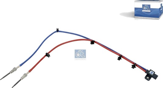 Sensor, eksostemperatur DT Spare Parts 6.00157