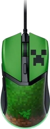 Razer Cobra Minecraft Edition Gaming mus Optisk Grønn med 6 knapper