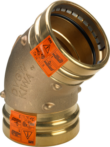 108,0 mm Sanpress bøy 45°