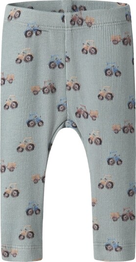 Name It Leggings Rib/Modal NbmLudwig Green Miljø Name It 56 Leggings Blå Brun Grønn Hvit