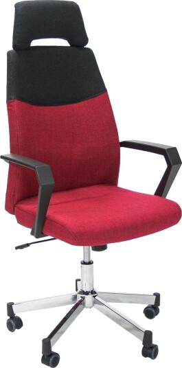 Kontorstol DOMINIC 58x59xH1135-121 rød / svart -