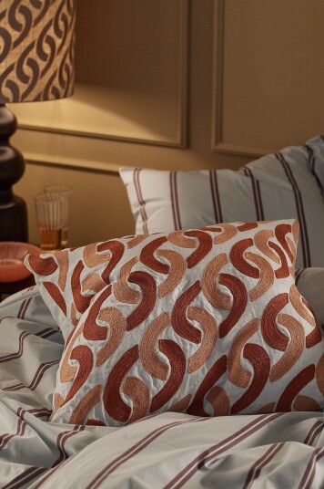 Staycation Putetrekk Delicate i lin Flerfarget Staycation Putetrekk Delicate i lin Flerfarget