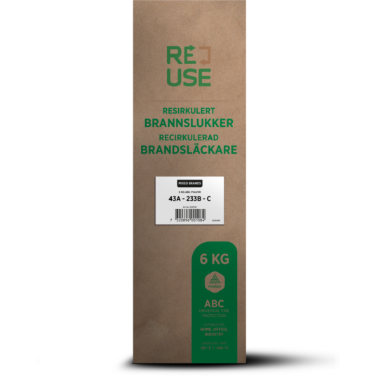 Housegard Pulverslokker 6kg Reuse 43A 233B