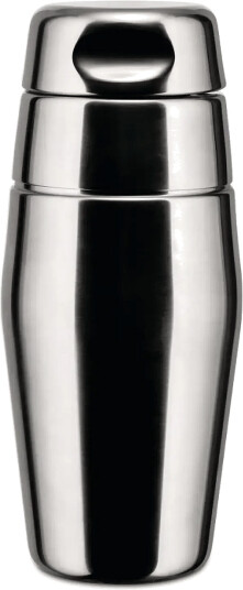 Alessi Cocktail Shaker I 18/10 Matte Stainless Steel Silver ONE SIZE Alessi Cocktail Shaker I 18/10 Matte Stainless Steel Silver ONE SIZE